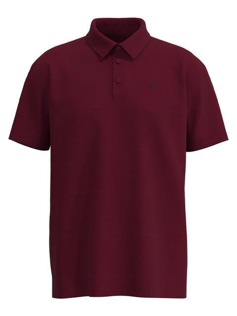 Mens Printed Gingham Polo-Polos-Callaway