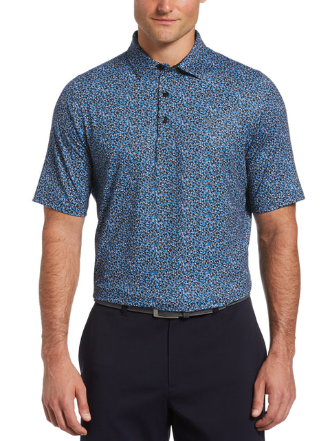 Mens Printed Marled Golf Polo-Polos-Callaway