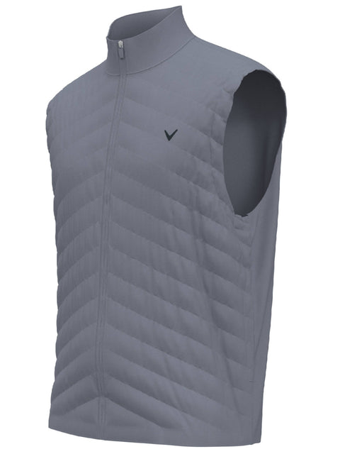 Mens Quilted Puffer Full Zip Golf Vest-Jackets-Callaway