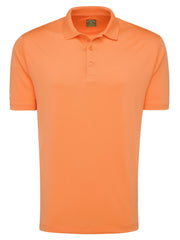 Mens Solid Stretch Polo (Bird Of Paradise) 