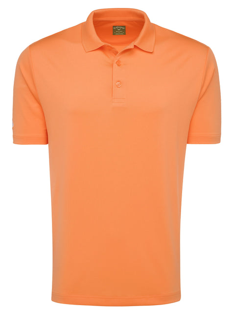 Mens Solid Stretch Polo (Bird Of Paradise) 