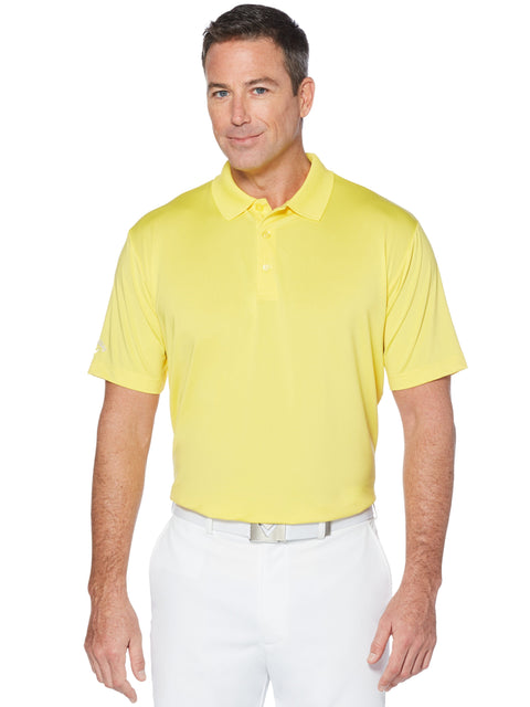 Mens Solid Stretch Polo-Polos-Callaway