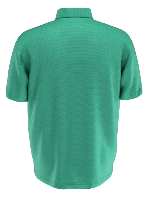 Solid Texture Golf Polo (Light Golf Green Hthr) 