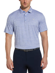 Solid Texture Golf Polo (Lt Amparo Bl Htr) 