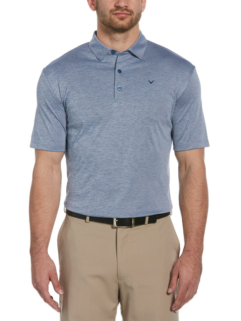 Mens Solid Texture Polo-Polos-Callaway