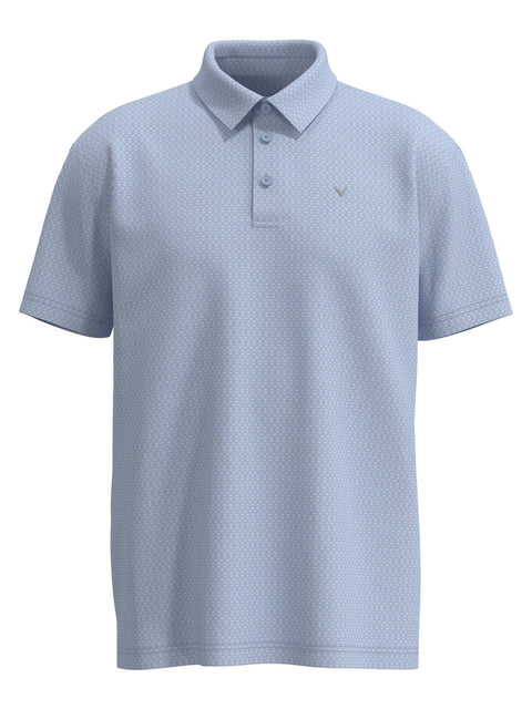 Mens Solid Textured Polo-Polos-Callaway