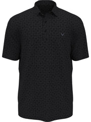 Mens Stitched Foulard Print Golf Polo-Polos-Callaway