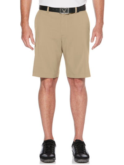 Mens Stretch Solid Short with Active Waistband-Shorts-Callaway