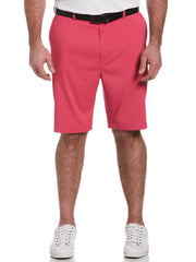 Mens Stretch Solid Short with Active Waistband-Shorts-Callaway