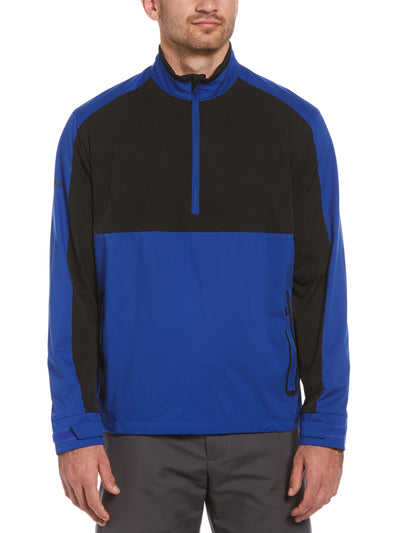 Mens Swing Tech 1/4 Zip Color Block Golf Windshirt-Jackets-Callaway