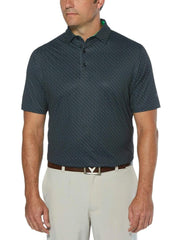 Men's Swing Tech Chev Print Polo-Polos-Callaway Apparel