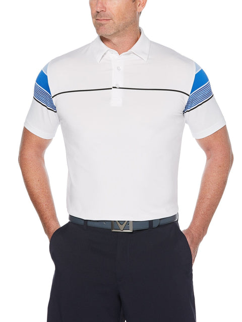 Mens Swing Tech Color Block Polo-Polos-Callaway