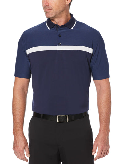 Mens Swing Tech Fine Line Color Block Golf Polo-Polos-Callaway