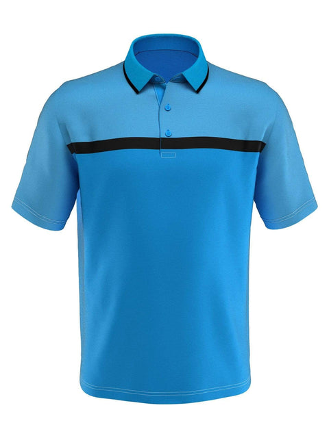 Mens Swing Tech Fine Line Color Block Golf Polo-Polos-Callaway