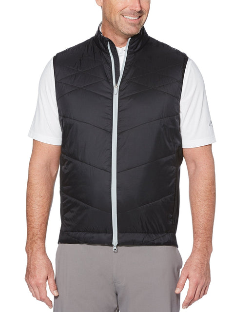 Mens Swing Tech Quilted Vest-Jackets-Callaway