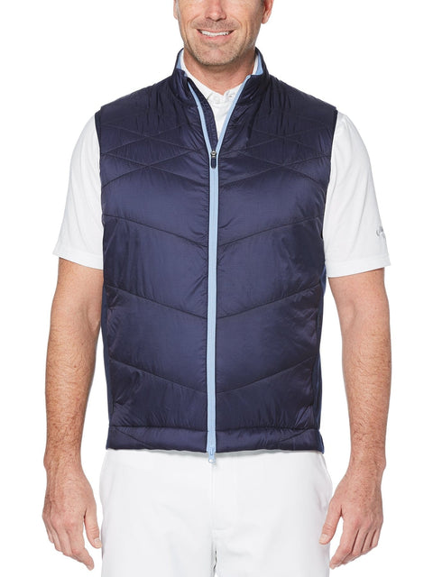 Mens Swing Tech Quilted Vest-Jackets-Callaway