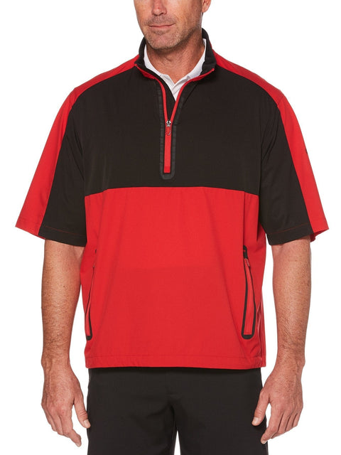 Mens Swing Tech Short Sleeve Windshirt-Jackets-Callaway