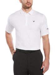 Mens Swing Tech Solid Polo-Polos-Callaway