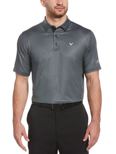 Mens Swing Tech Tattersall Polo-Polos-Callaway