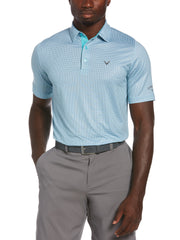 Mens Swing Tech Tattersall Polo-Polos-Callaway