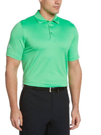 Mens Swing Tech Tour Fit Solid Polo-Polos-Callaway