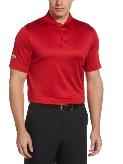 Mens Swing Tech Tour Fit Solid Polo-Polos-Callaway