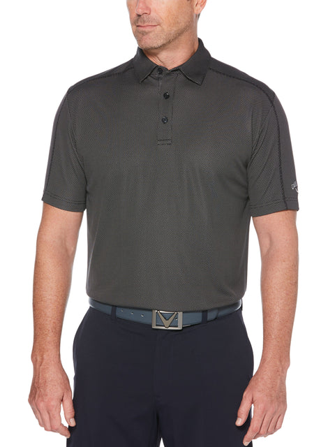 Mens Swing Tech Two Color Jacquard Polo-Polos-Callaway