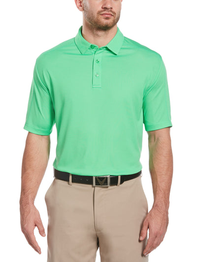 Mens Swing Tech Two Color Jacquard Polo-Polos-Callaway