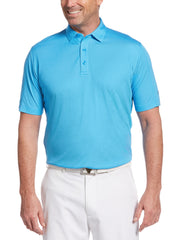 Mens Swing Tech Two Color Jacquard Polo-Polos-Callaway