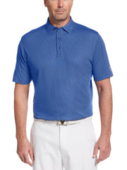 Mens Swing Tech Two Color Jacquard Polo-Polos-Callaway