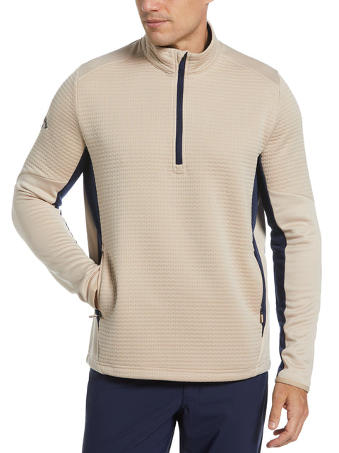 Mens Textured 1/4 Zip Golf Pullover-Jackets-Callaway