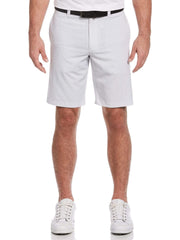 Mens Textured Grid Printed Short-Shorts-Callaway Apparel