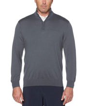 Mens Thermal Merino Wool 1/4 Zip Sweater-Sweaters-Callaway Apparel