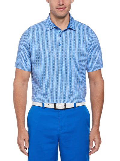 Mens Trademark Chevron Print Golf Polo-Polos-Callaway