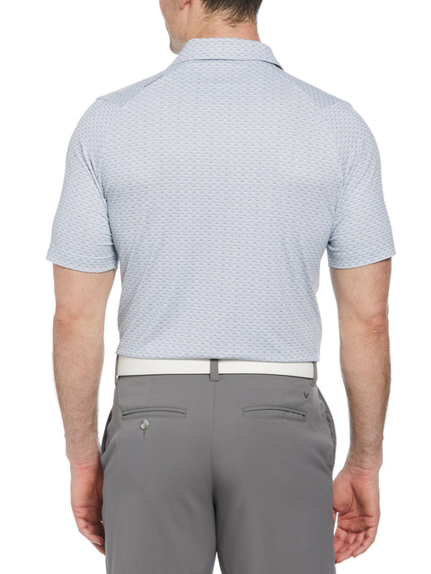 Trademark Print Golf Polo (Flint Stone) 