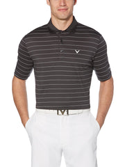 Mens Ventilated Stripe Polo-Polos-Callaway