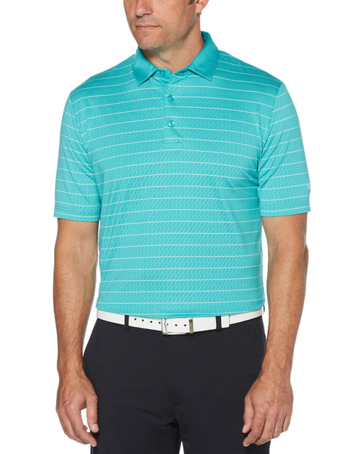 Mens Ventilated Stripe Golf Polo-Polos-Callaway