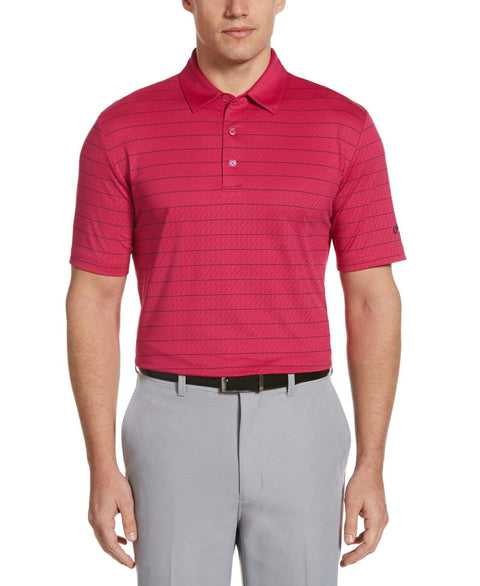 Mens Ventilated Stripe Golf Polo-Polos-Callaway Apparel