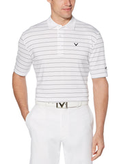 Mens Ventilated Stripe Polo-Polos-Callaway