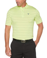 Mens Ventilated Stripe Polo-Polos-Callaway Apparel