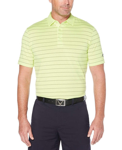 Mens Ventilated Stripe Golf Polo-Polos-Callaway Apparel