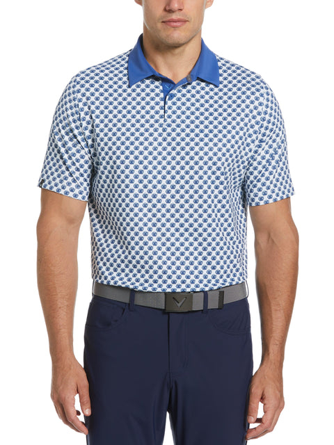 Mens View Master Print Golf Polo Callaway Apparel