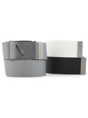 Mens Web Pack Belt-Belts-Black-White-Grey-NS-Callaway