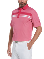 Mens Birdseye Block Polo-Polos-Callaway