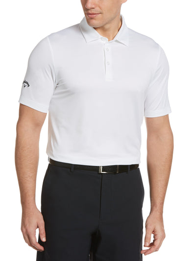 Mens Swing Tech Tour Fit Solid Polo-Polos-Callaway