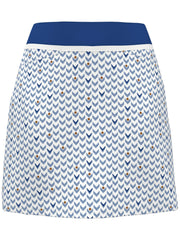 Womens 17" Chevron Geo Printed Skort-Skorts-Callaway