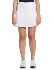 Womens 17" Fast Track Skort-Skorts-Brilliant White-M-Callaway