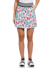 Womens Allover Floral Print Golf Skort-Skorts-Callaway