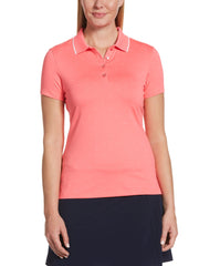 Womens Chevron Polka Dot Polo-Polos-Callaway