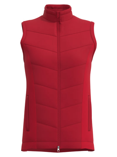 Womens Chevron Quilted Vest-Vests-Callaway